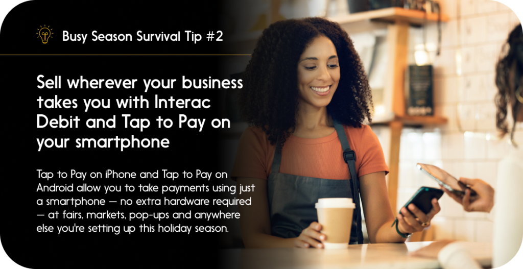 Busy Season Survival Tip 2: Be flexible: Offer your customers more choice in how to pay