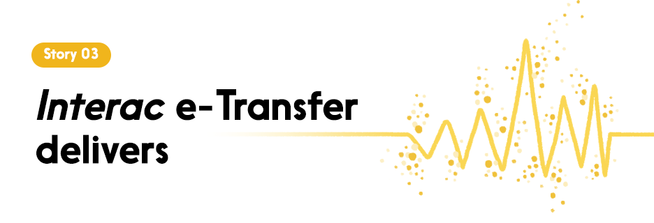 Interac e-Transfer delivers