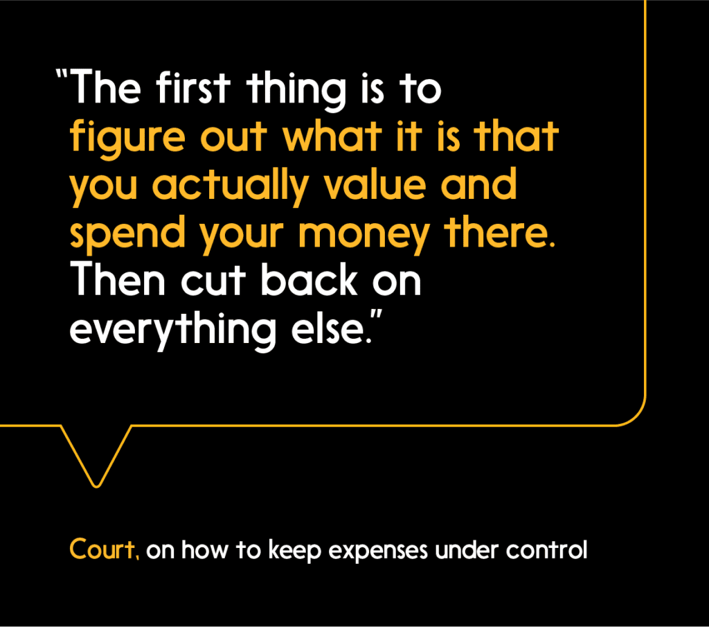 Manage your personal budget by focusing your spending on things that are truly important to you.