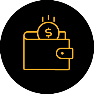 Icon showing how to make transfers even more convenient with Interac e-Transfer Autodeposit.