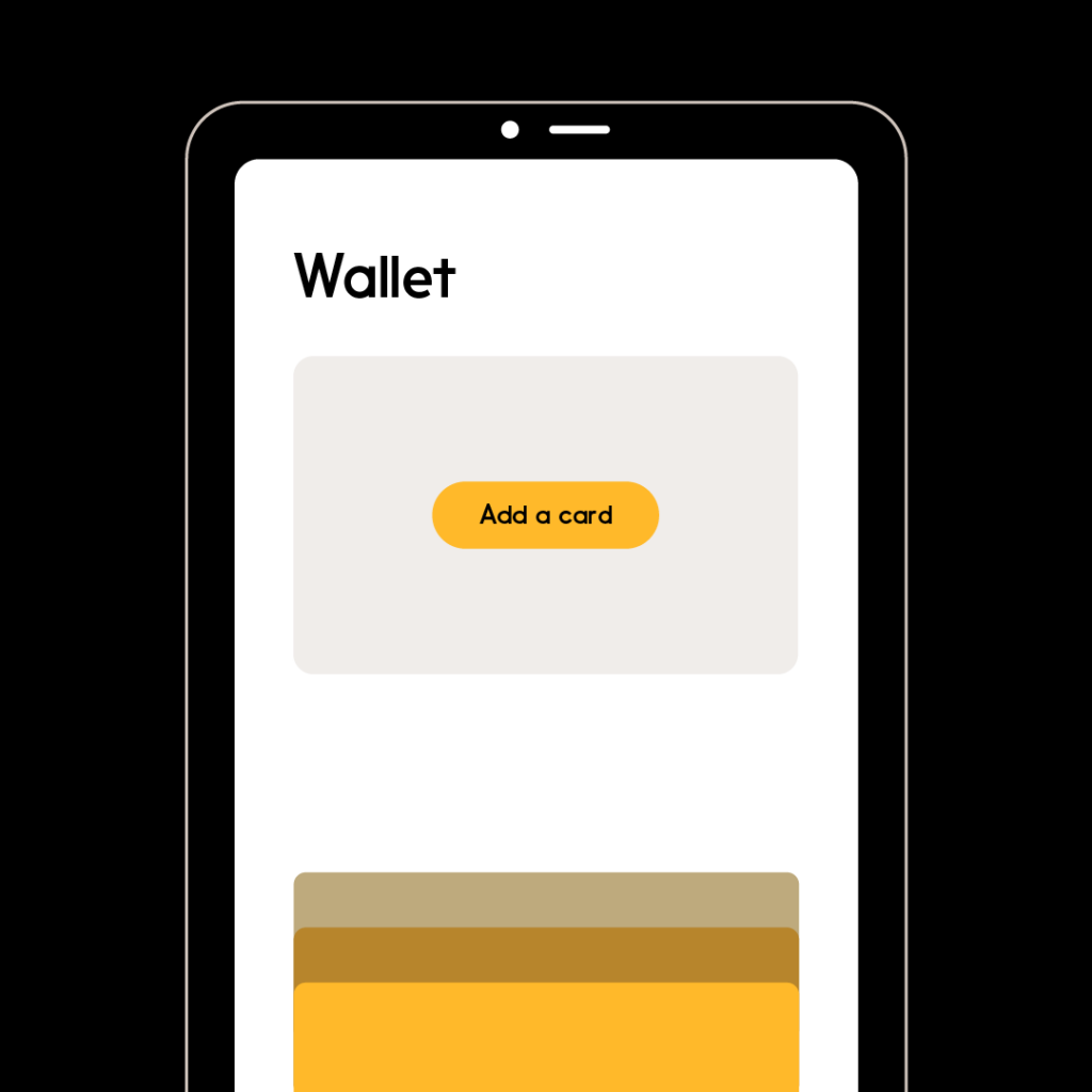 Image of button to add digital wallet on a mobile device